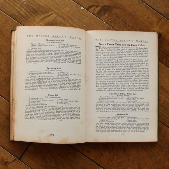 Vintage 1930 Cookbook The Master Baker's Manual Calumet Baking Powder Company - Picture 8 of 13